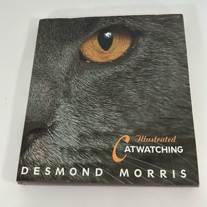 Desmond Morris “Illustrated Catwatching” Vintage New Old Stock Hardcover Book
